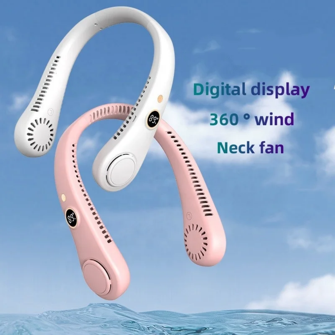 KIVARA 4000mAh Bladeless Neck Fan,