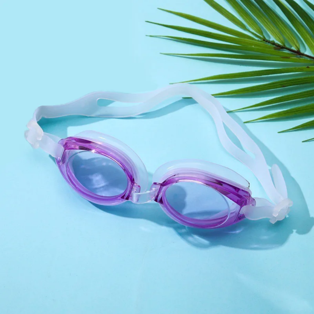 Kids Swim Goggles for Unforgettable Experience with QSHOP® Kids Swim Goggles, Anti-Fog and UV Protection, No Leak, Clear Vision with Adjustable Strap