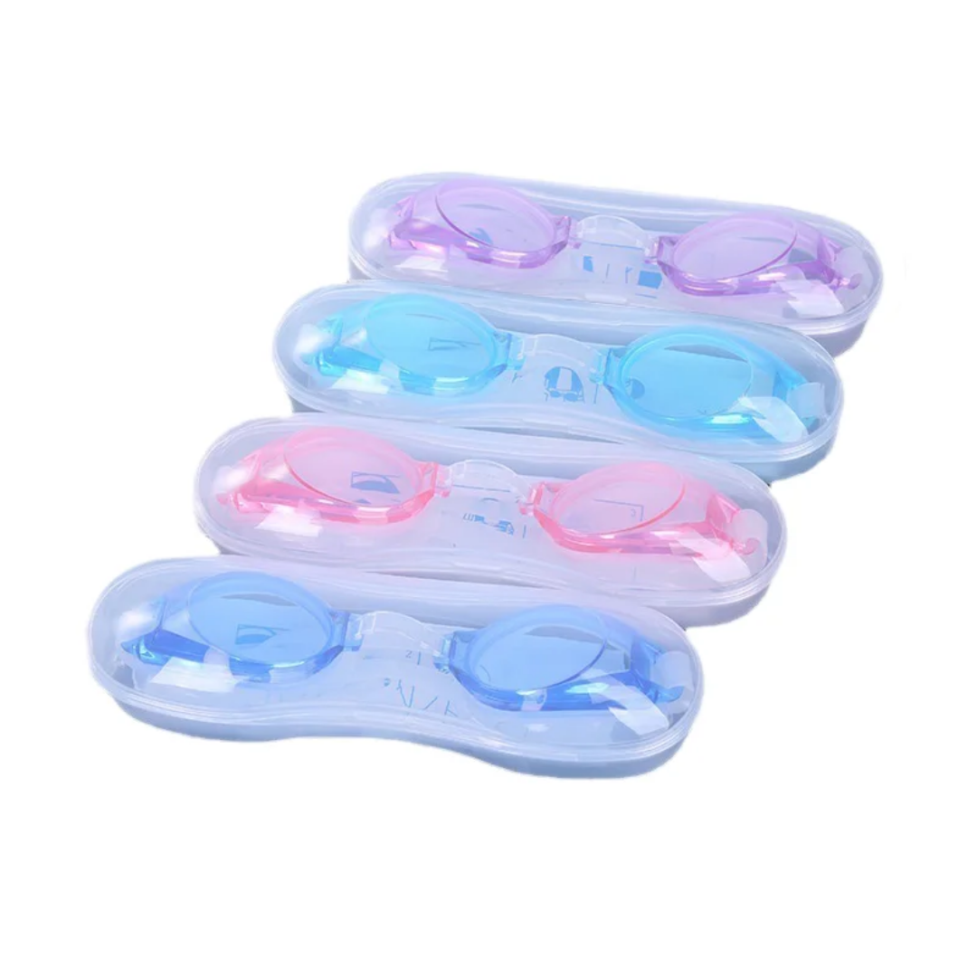 Kids Swim Goggles for Unforgettable Experience with QSHOP® Kids Swim Goggles, Anti-Fog and UV Protection, No Leak, Clear Vision with Adjustable Strap