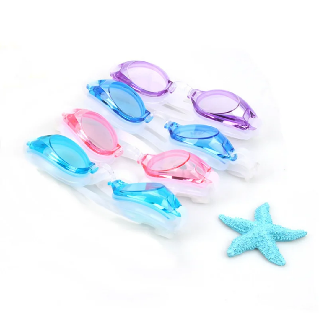 Kids Swim Goggles for Unforgettable Experience with QSHOP® Kids Swim Goggles, Anti-Fog and UV Protection, No Leak, Clear Vision with Adjustable Strap