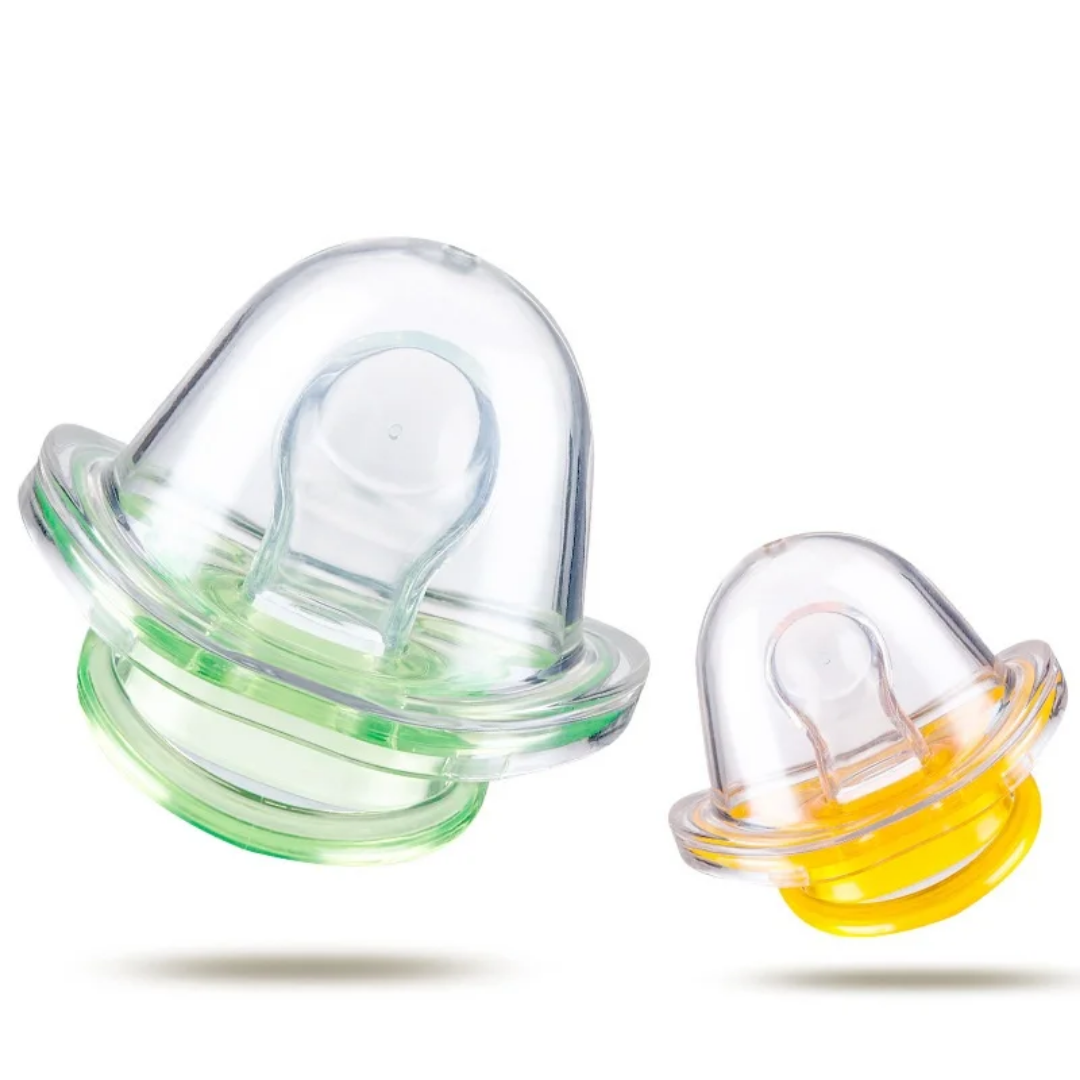 Adult Size Large Shield Pacifiers Bone Shaped Cutie Pacifier Orange