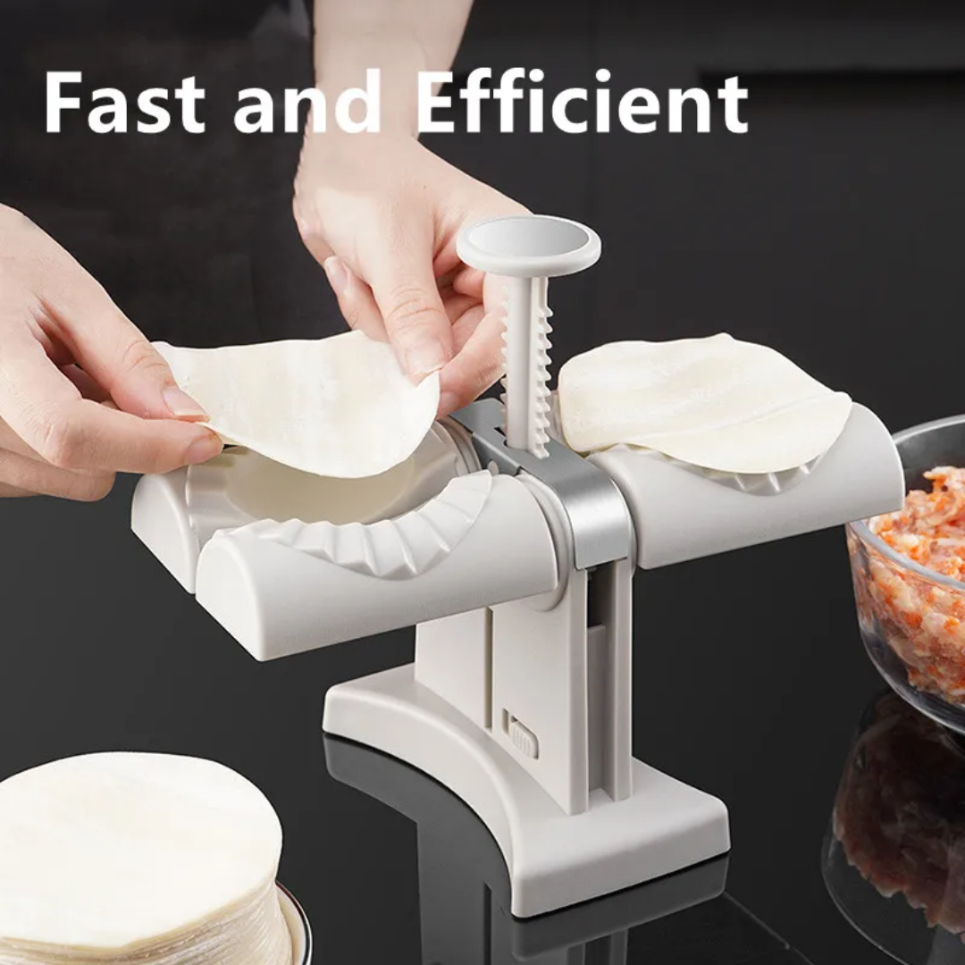 Double Dumpling Maker – Easy & Quick Dumpling Mold Press