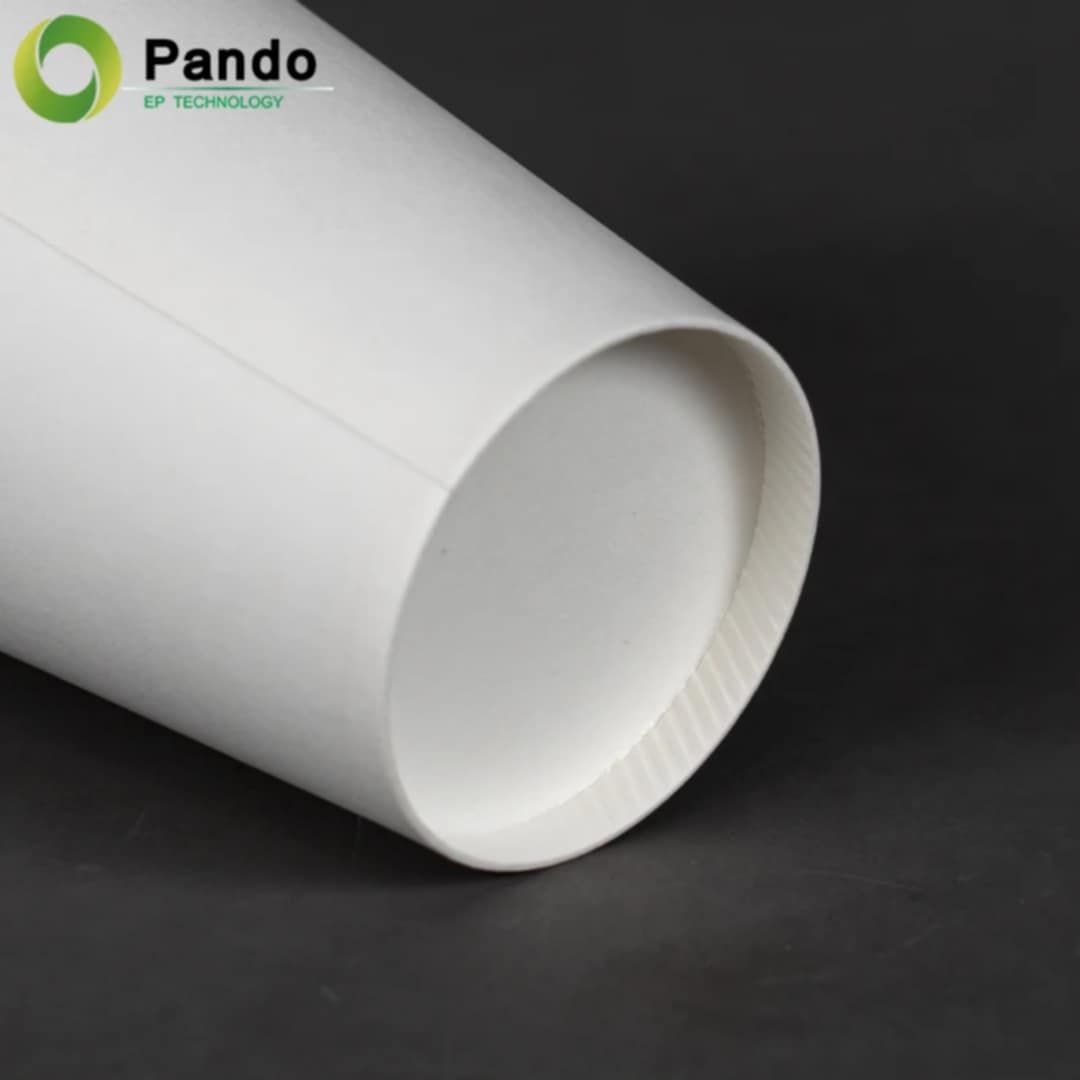 White Disposable Paper Cups | Ripple Insulated Eco Friendly Paper Cup | Strong Hot Beverage Cups for Coffee, Tea & More | Available in 8 oz | Pack of 50