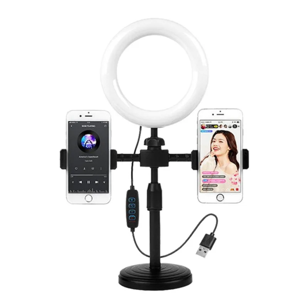 360 Photo Booth Machine for Parties Spin Camera Video Selfie Booth with Ring Light Selfie Holder, 39.4 in/100cm Photo Booth Station Props Portable Selfie Platform Stand