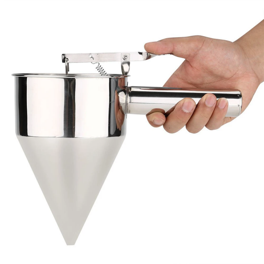 Sel Roti Maker, Traditional Nepali Soli Machine - Silver