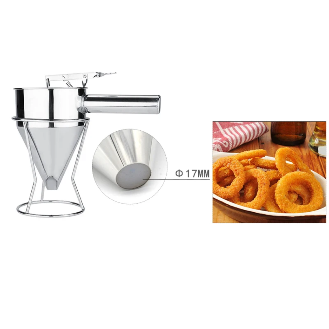 Sel Roti Maker, Traditional Nepali Soli Machine - Silver