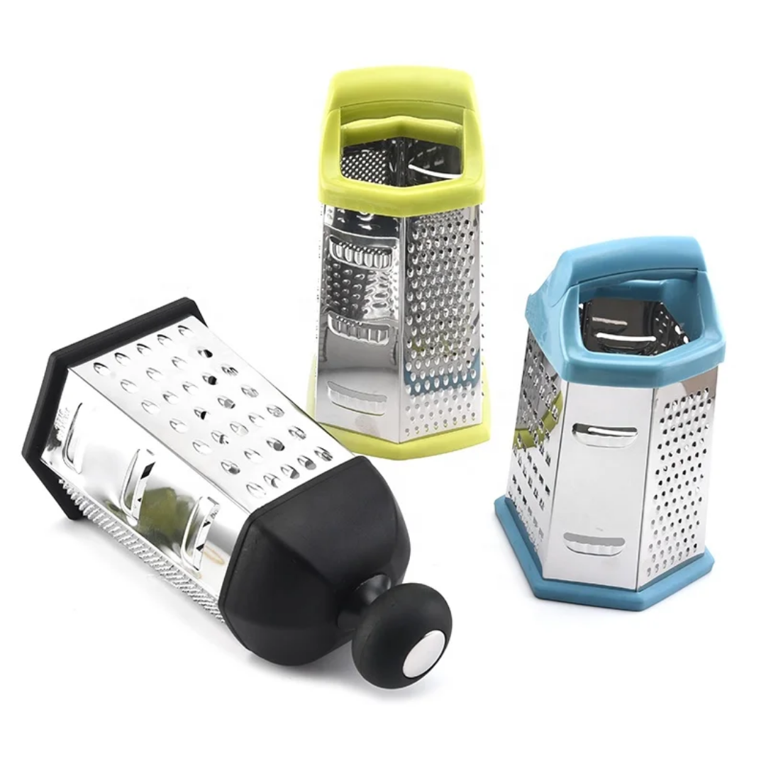 Mini Grater Magnet Holder Stainless Steel Multifunctional Handheld Cheese Peel Cutter Fruit Garlic Grinder Ginger Vegetable Potato Carrot Slicer Chopper Accessories Kitchen Gadgets Tools Blue Red Mix