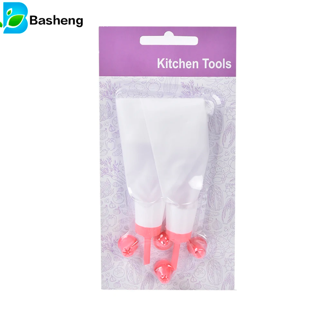 Royalford Icing Pvc Bag With Nozzles [Rf1661-Ib6]