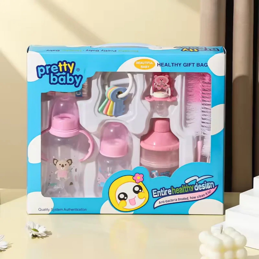 Baby Care Set, 6 Pieces, Light Blue DR-A-521