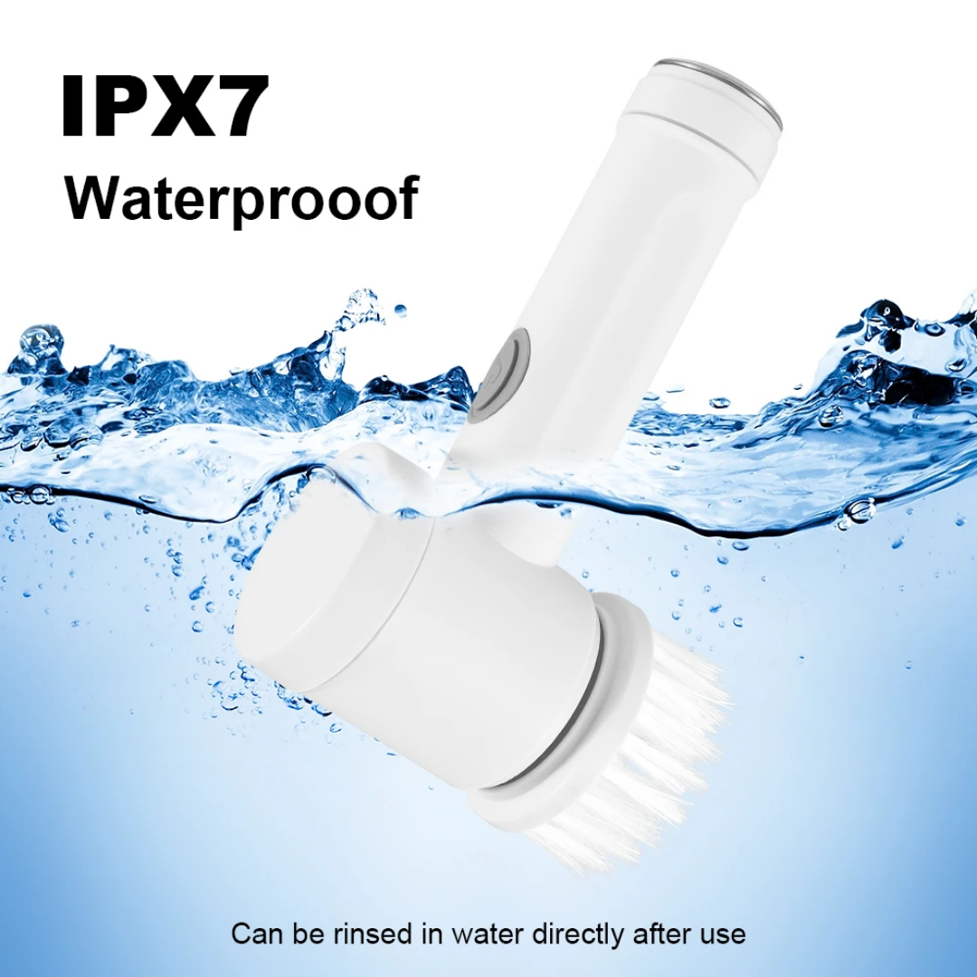 Cleaning Brush Battery Powered Cordless Electric Cleaning Brush Scrubber Tool for Kitchen Bathtub Shower Bidet Scrubber Tool