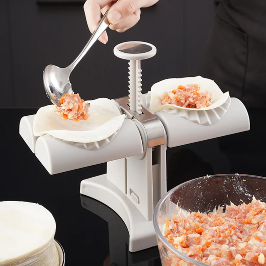 Double Dumpling Maker – Easy & Quick Dumpling Mold Press