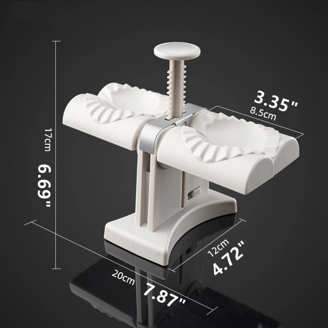 Double Dumpling Maker – Easy & Quick Dumpling Mold Press