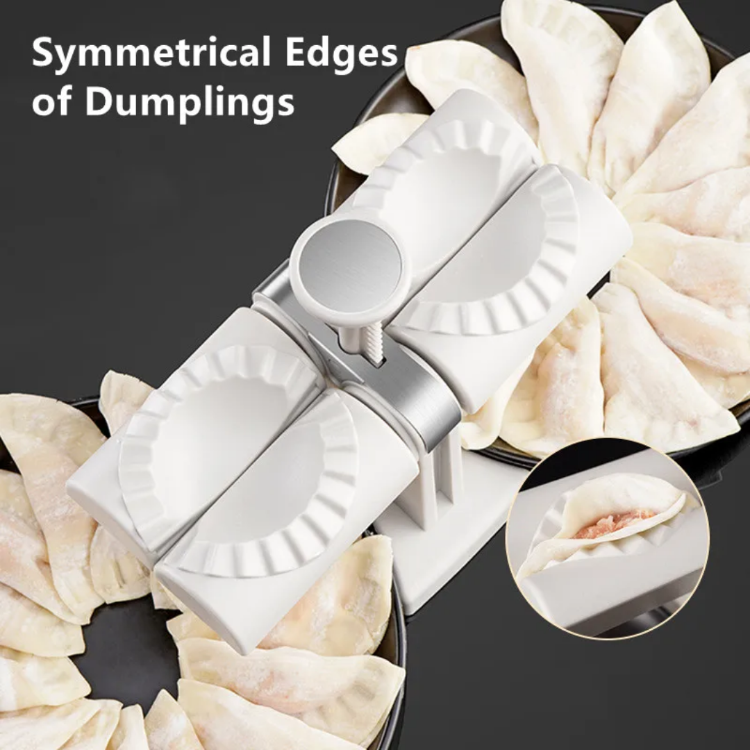 Double Dumpling Maker – Easy & Quick Dumpling Mold Press