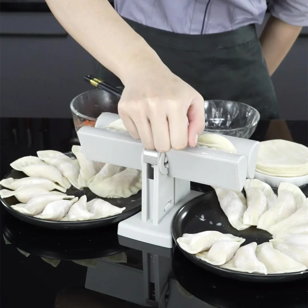 Double Dumpling Maker – Easy & Quick Dumpling Mold Press