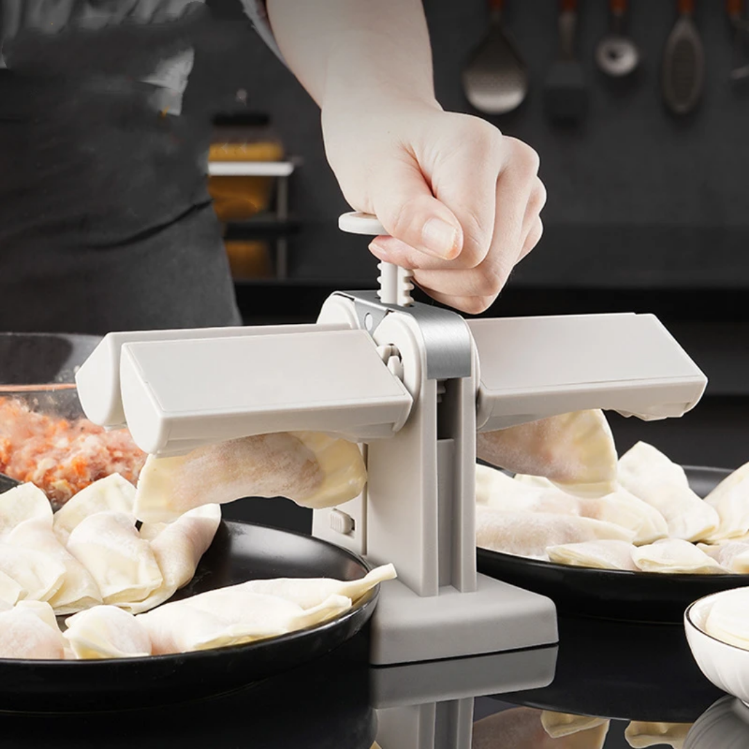 Double Dumpling Maker – Easy & Quick Dumpling Mold Press