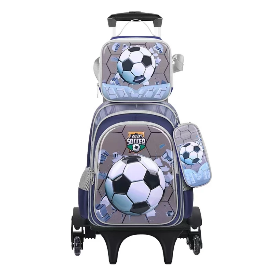 Lucky Kids Children Large Rolling School Bag