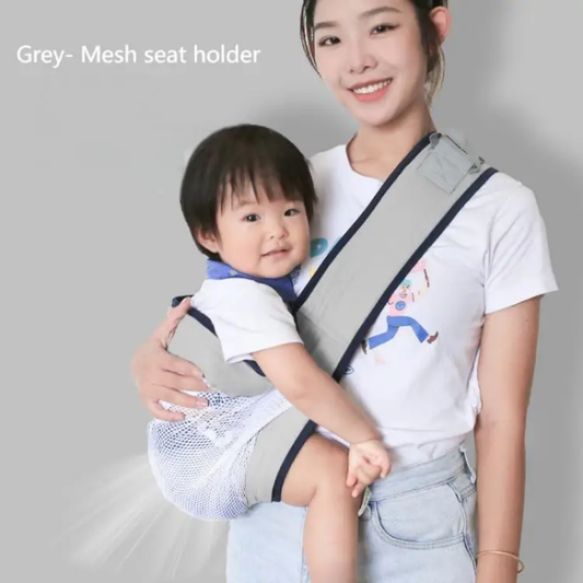 Baby Sling Toddler Carrier Side Adjustable Shoulder Baby Carrier Hip Carrier Toddler Elastic Baby Sling Multifunctional Baby Carrier for Babies from 6 to 36 Months
