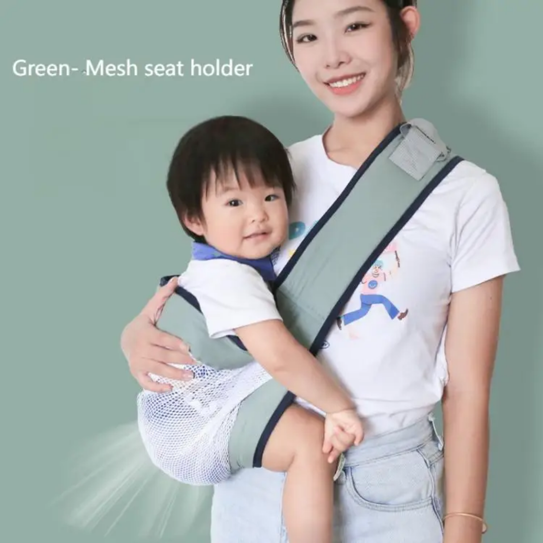 Baby Sling Toddler Carrier Side Adjustable Shoulder Baby Carrier Hip Carrier Toddler Elastic Baby Sling Multifunctional Baby Carrier for Babies from 6 to 36 Months