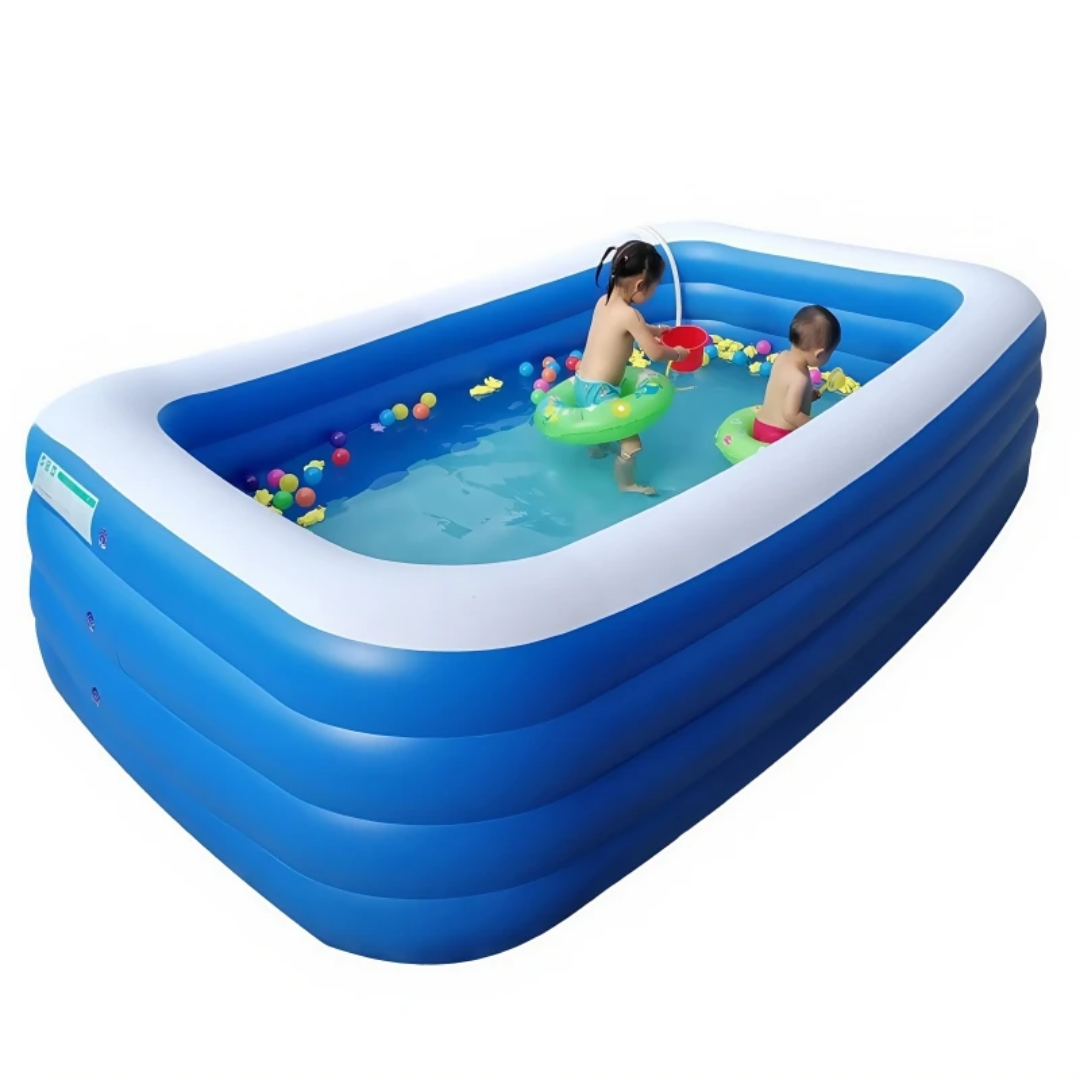 Extra Large Inflatable Swimming Pool for Adults &amp; - Heavy