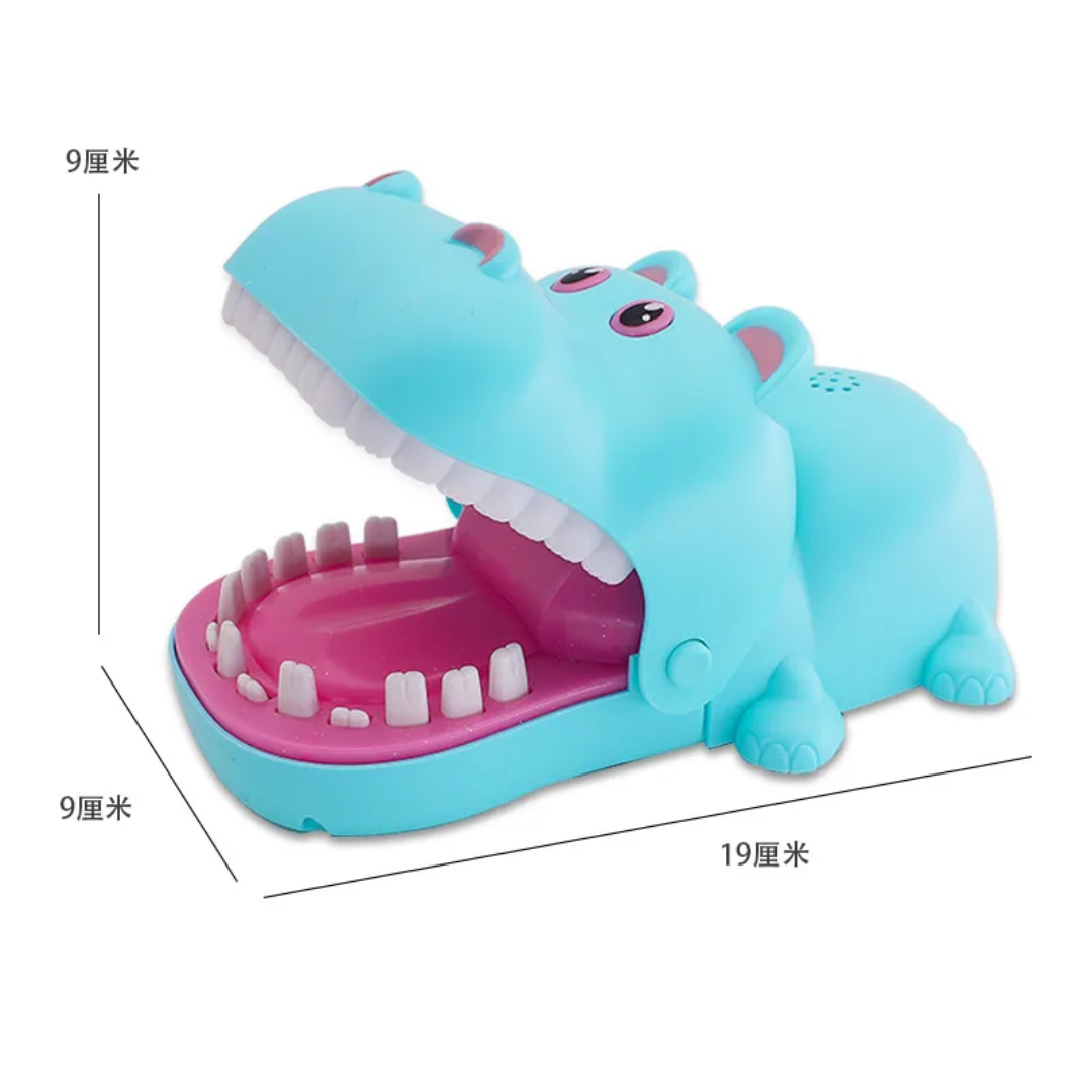 Interactive Crocodile Finger Biting Toy- Interactive Party Board Game Toy for Multiple Players-Pulling Game for Youngsters 3+, Perfect Party Gift