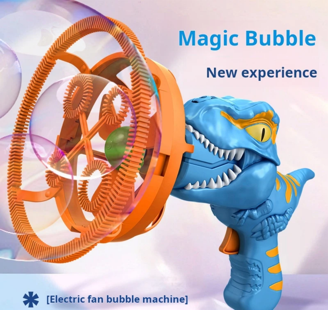 Electric Bubble Gun Toy - Perfect for Weddings, Birthdays, and Holiday Parties - Colorful Plastic Bubble Gun, Ideal Christmas, New Year Gift Without Battery and Liquid