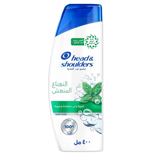 Head & Shoulders Refreshing Mint Anti-Dandruff Shampoo 2X190 ml