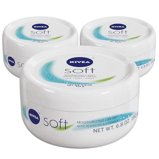 Nivea Soft Moisturizing Cream Total Care For Hydrated And Fresh Skin - 100 ml