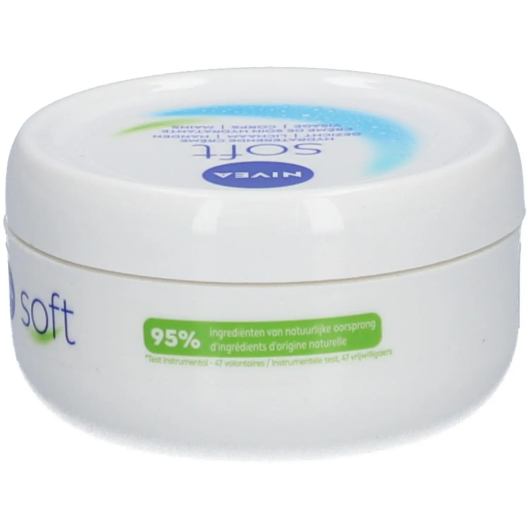 Nivea Soft Moisturizing Cream Total Care For Hydrated And Fresh Skin - 100 ml