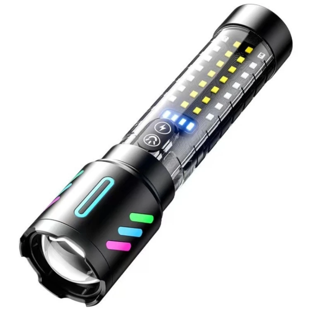 Ultra Bright Multi-Function Rechargeable LED Flashlight