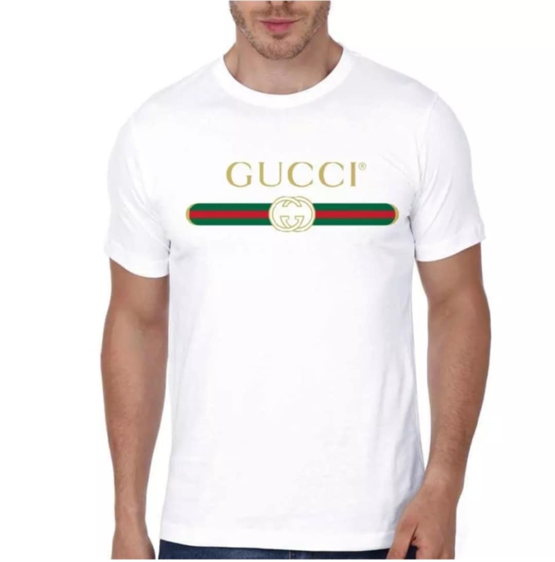 "Luxury Streetwear Gucci-Inspired Tee – Bold, Iconic & Stylish"