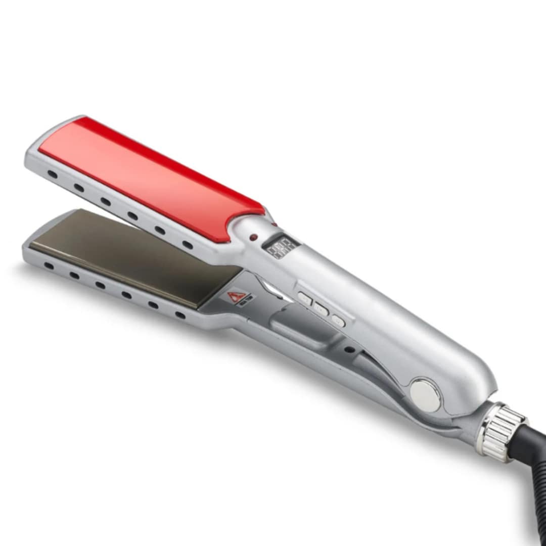 Resuxi Professional Hair Straightener – Ceramic Flat Iron with Adjustable Temperature & Steam Function