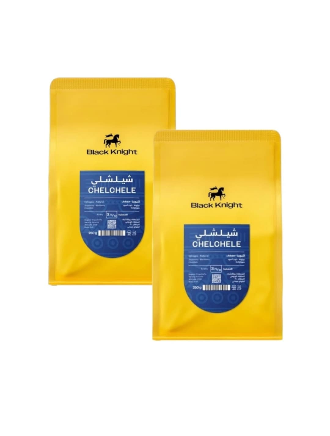 Coffee bean CHELCHELE ETHIOPIA 250G Two-Coffee Coffee Bean Set with Non-Ground Roaster Measuring Spoon Fits Espresso, Dairy and Drip Coffee