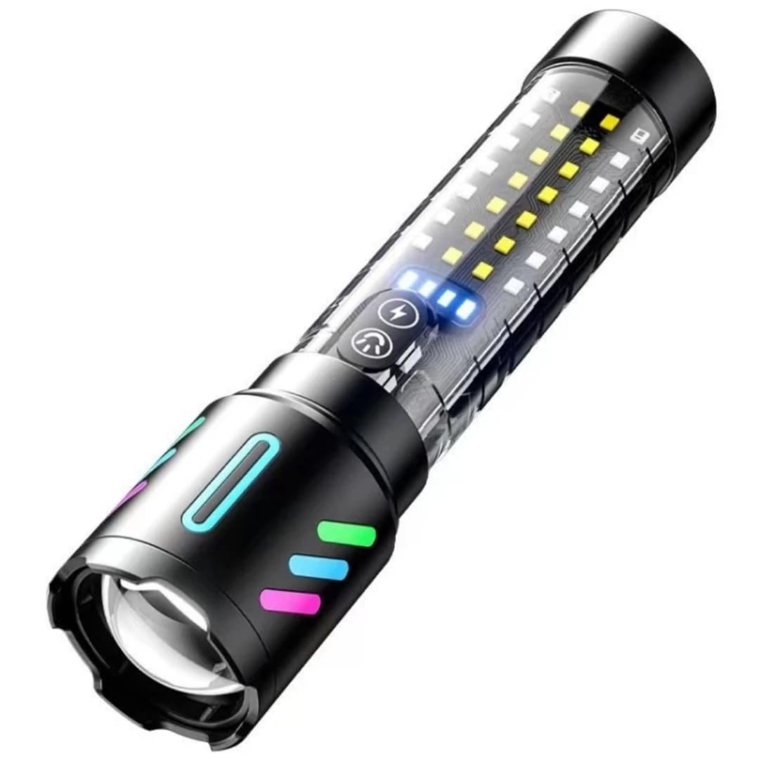 Ultra Bright Multi-Function Rechargeable LED Flashlight