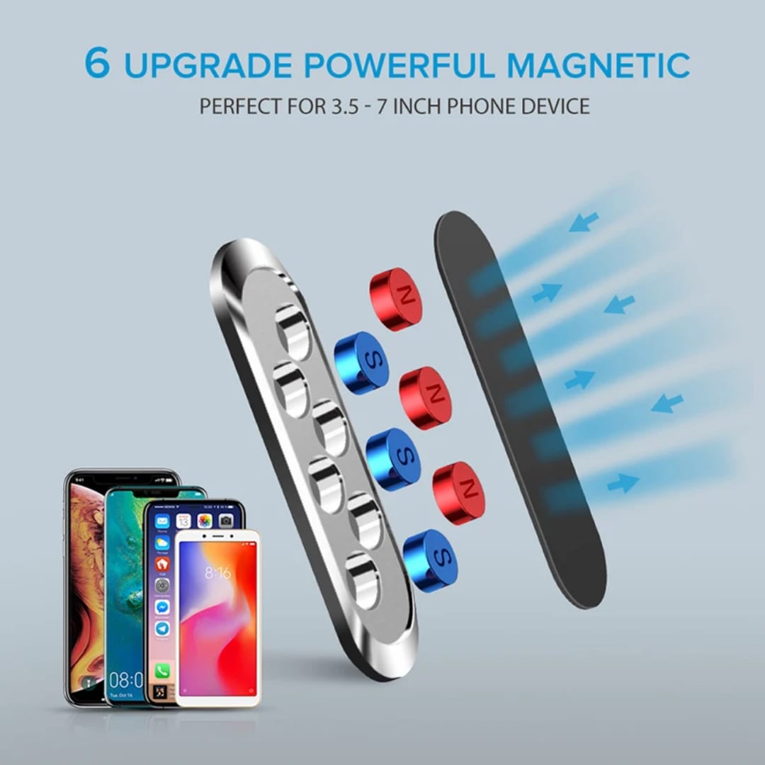 Go-Des Mobile Holder Key Holder 360° Rotation With Cable Holder For Car Home Office Kitchen Zinc Alloy - GDHD708