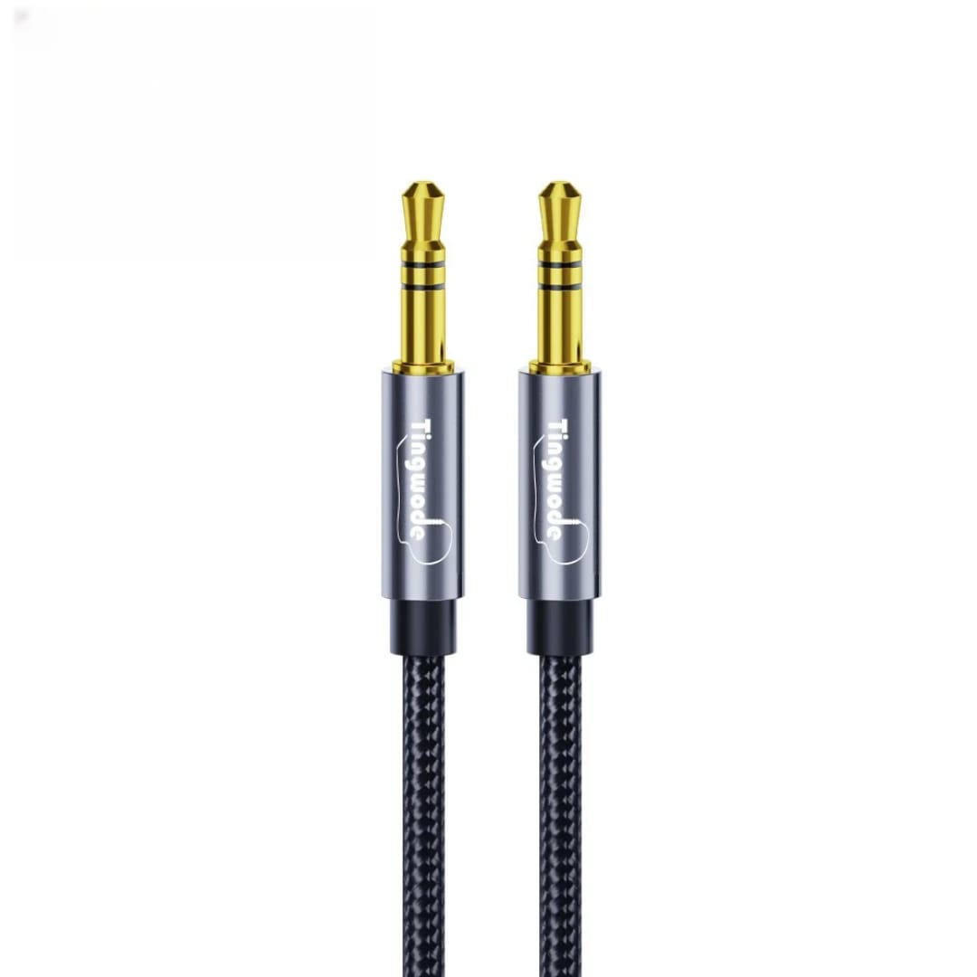 Tingwode AD-X1 Adapter Cable Lightning To 3.5 Mm Jack Audio Aux Transfer 1200 Mm - Navy