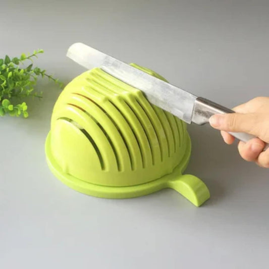 Multi-Function Salad Cutter Bowl – Quick & Easy Vegetable & Fruit Chopper