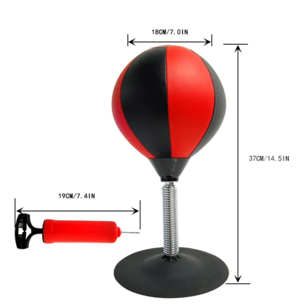 Kids Punching Bag Set with Gloves & Pump – Adjustable Height Boxing Training Toy for Boys & Girls"